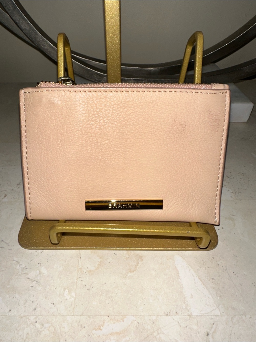 Brahmin Pink Leather Wallet Coin purse